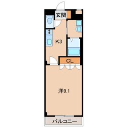 和歌山駅 徒歩33分 2階の物件間取画像